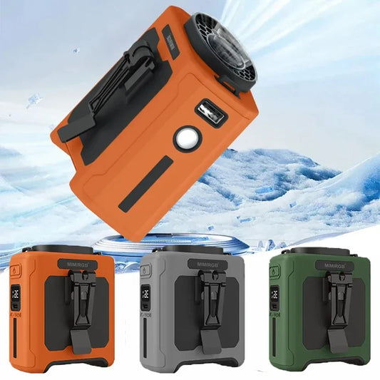 Hands-Free Cooling Power Bank Fan